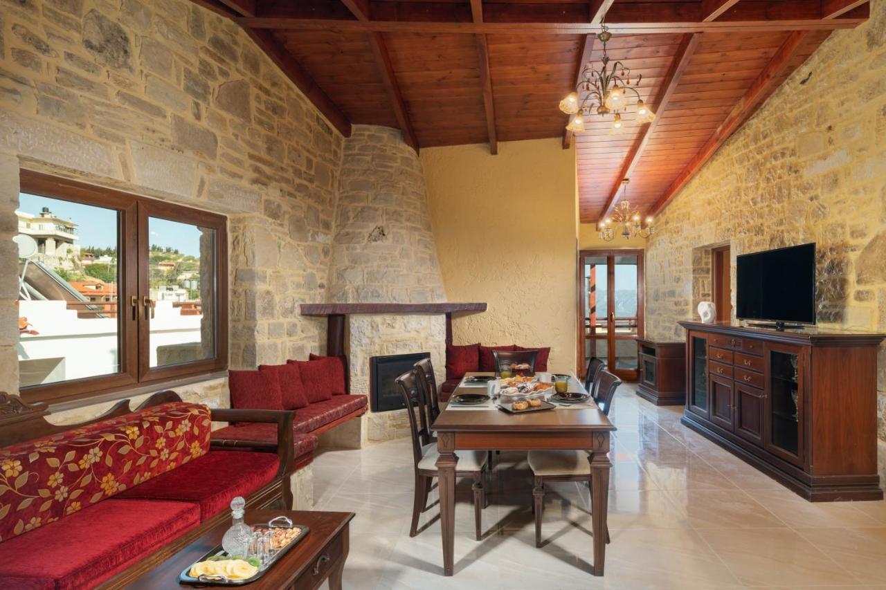 Draganigo Luxury Stone Houses 40 Min From Matala Ano Moulia Exterior foto