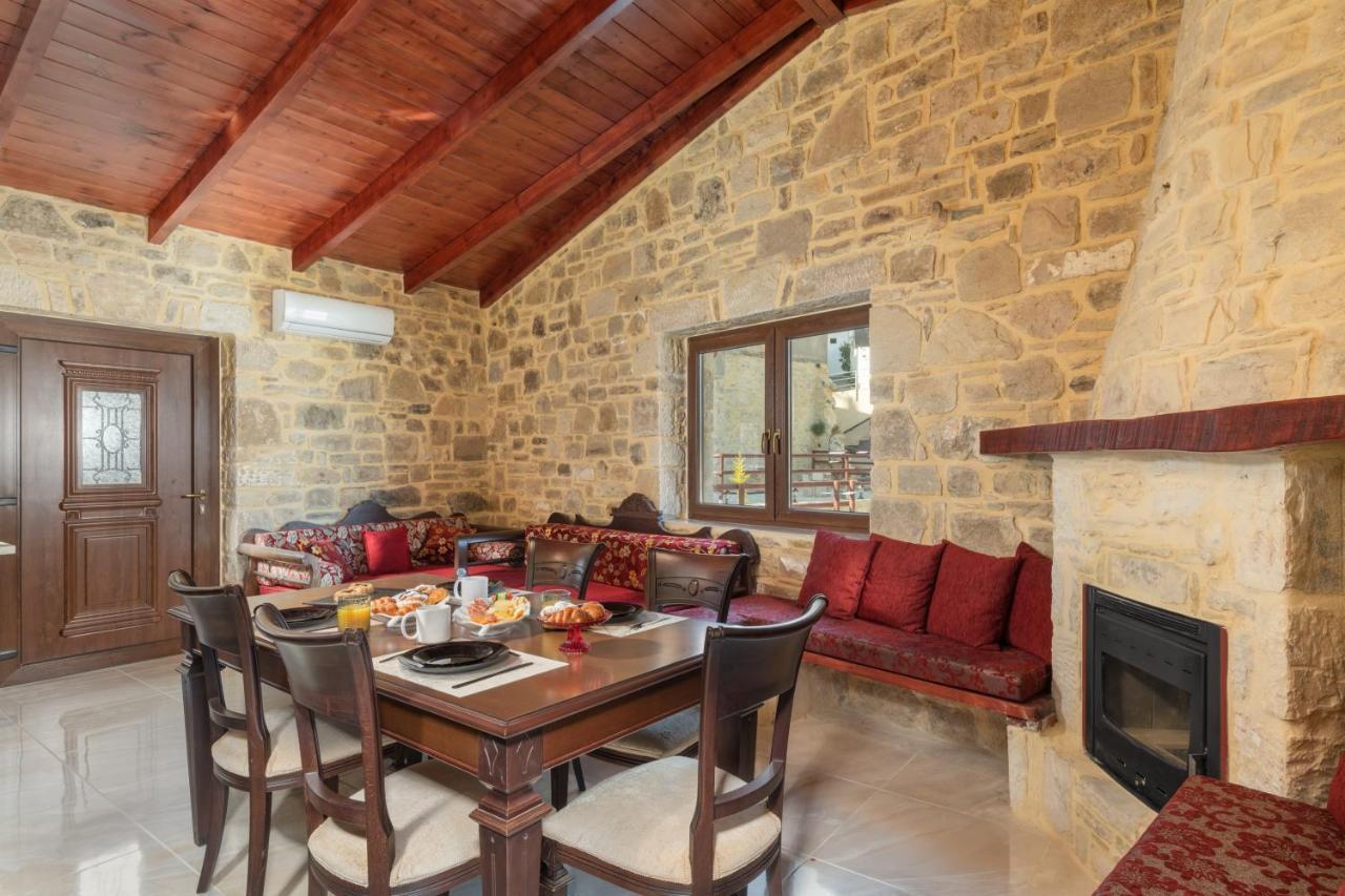 Draganigo Luxury Stone Houses 40 Min From Matala Ano Moulia Exterior foto