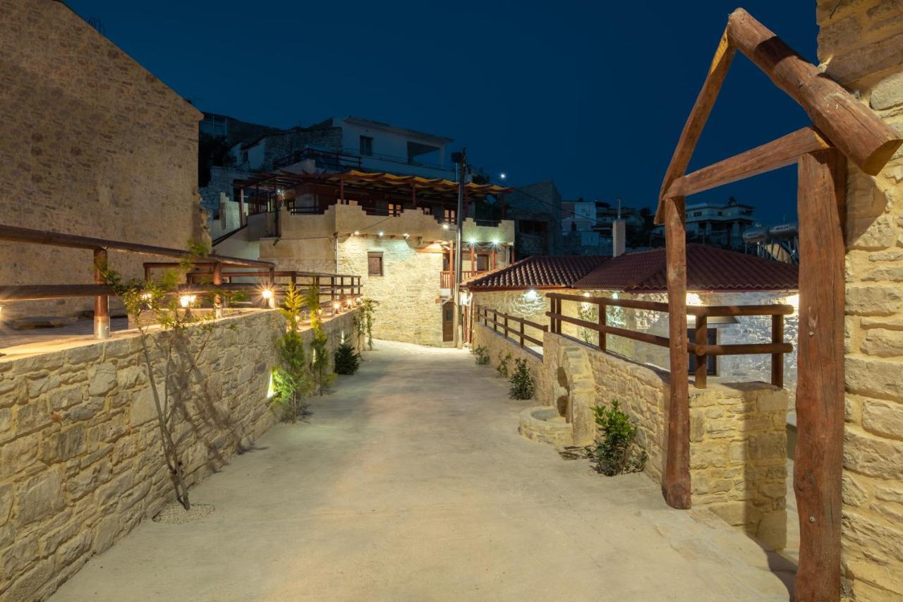 Draganigo Luxury Stone Houses 40 Min From Matala Ano Moulia Exterior foto