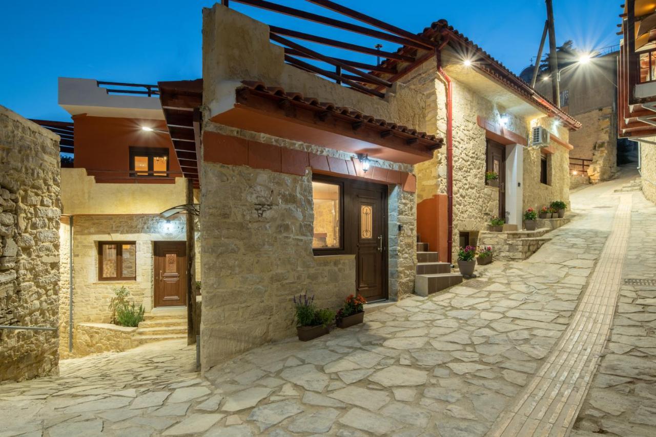 Draganigo Luxury Stone Houses 40 Min From Matala Ano Moulia Exterior foto