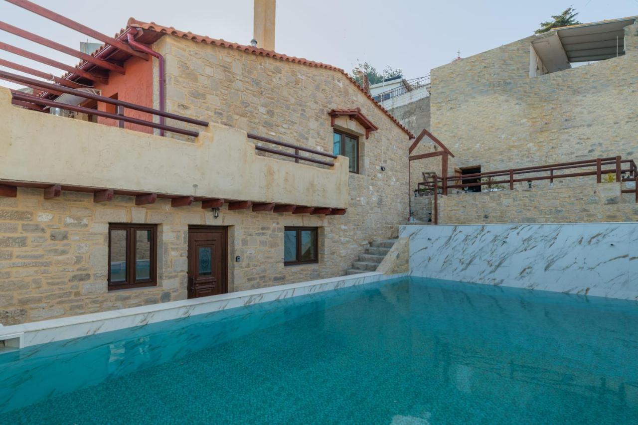 Draganigo Luxury Stone Houses 40 Min From Matala Ano Moulia Exterior foto
