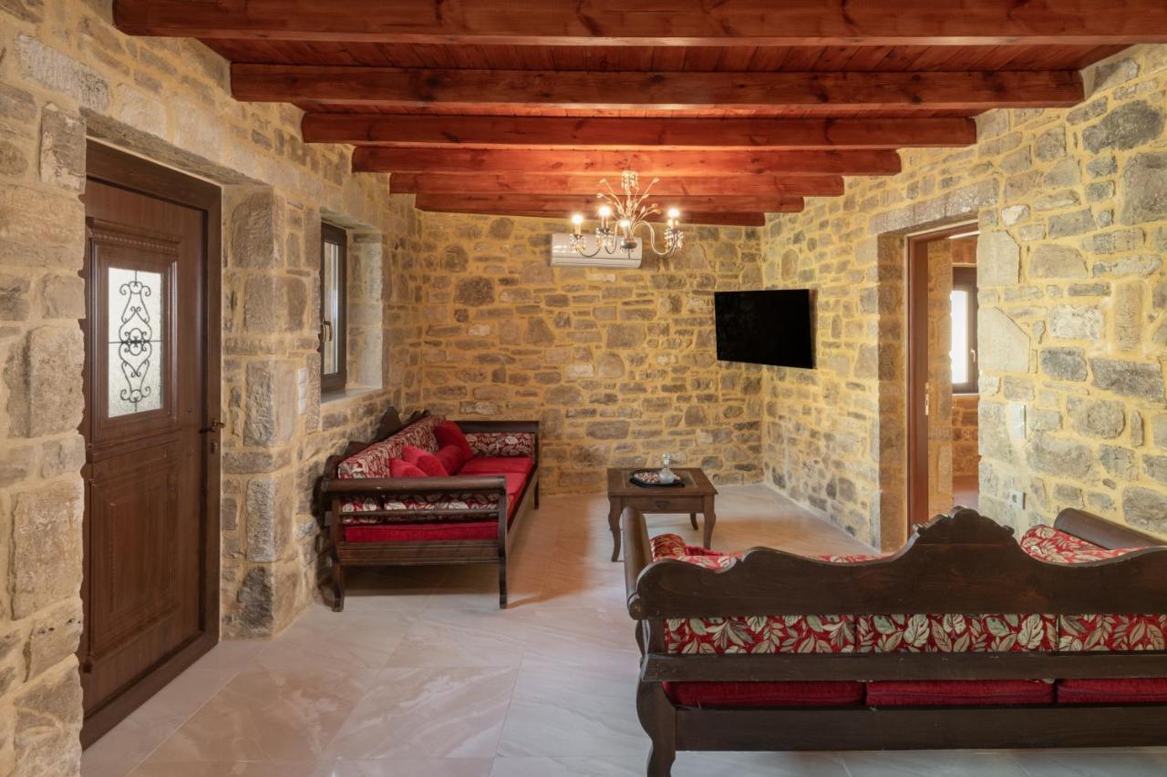 Draganigo Luxury Stone Houses 40 Min From Matala Ano Moulia Exterior foto