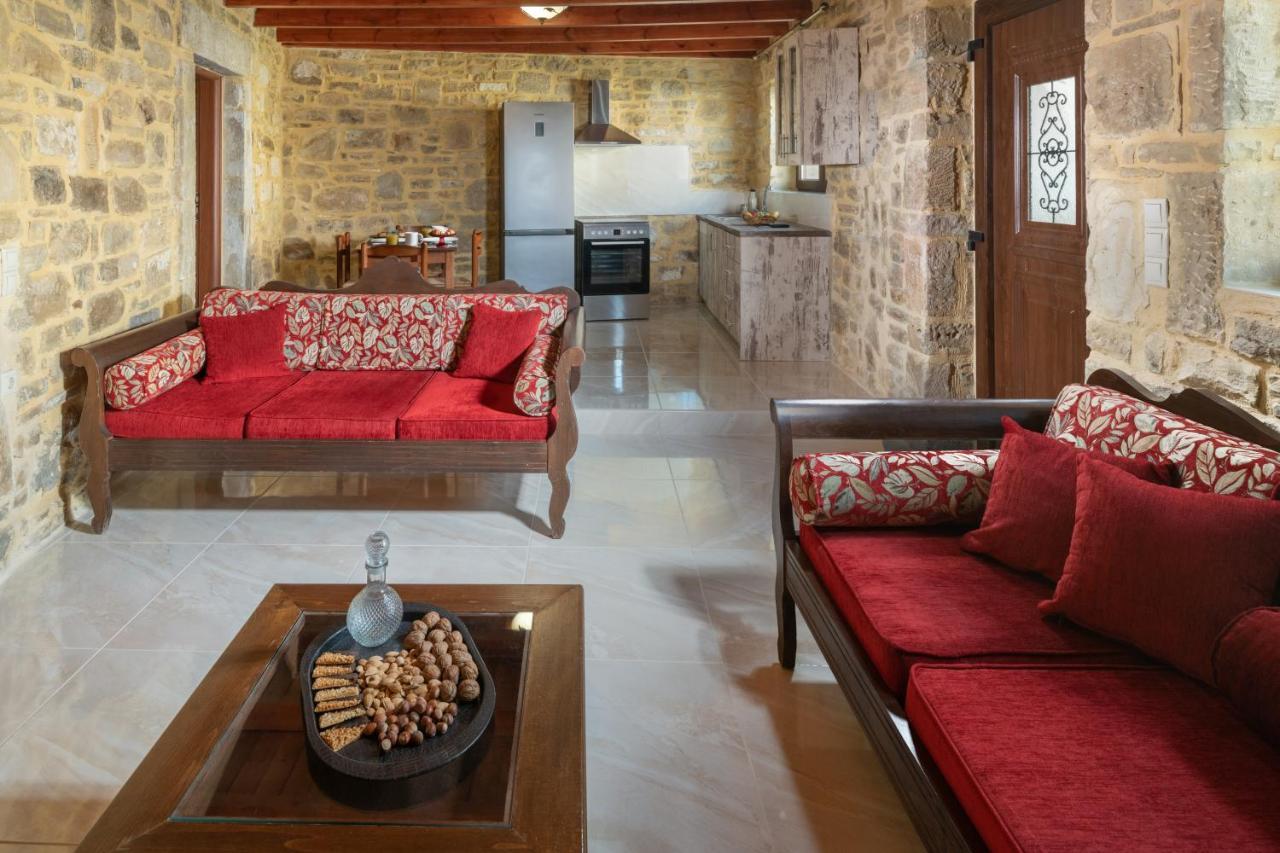 Draganigo Luxury Stone Houses 40 Min From Matala Ano Moulia Exterior foto