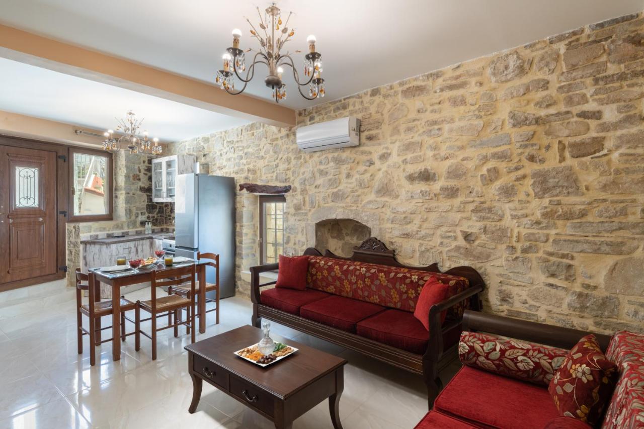 Draganigo Luxury Stone Houses 40 Min From Matala Ano Moulia Exterior foto