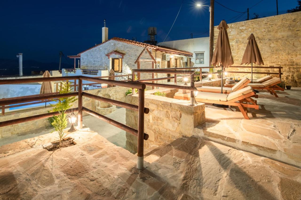 Draganigo Luxury Stone Houses 40 Min From Matala Ano Moulia Exterior foto