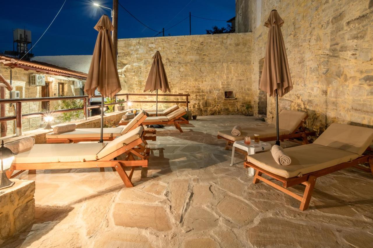Draganigo Luxury Stone Houses 40 Min From Matala Ano Moulia Exterior foto