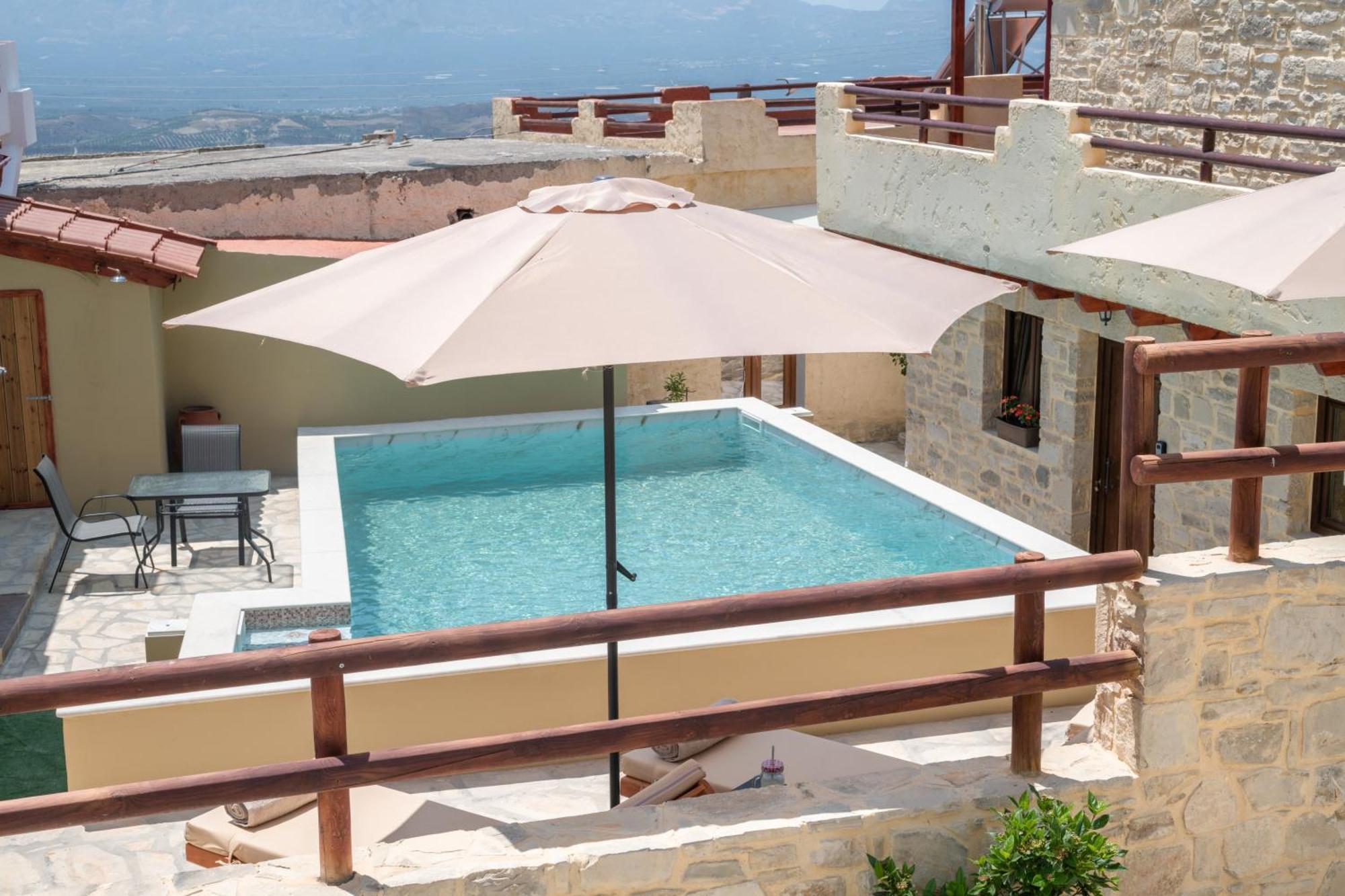 Draganigo Luxury Stone Houses 40 Min From Matala Ano Moulia Exterior foto